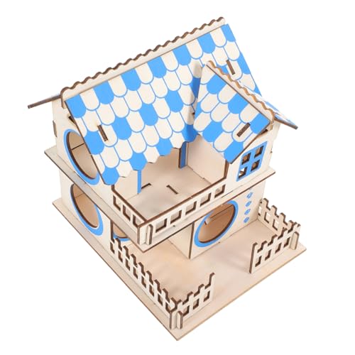 Happyyami Hamster Home Klettergerüst Doppelschicht Log Holz Haustier Indoor Villa Für Hamster Happyyami Hamster Home Klettergerüst Doppelschicht Log Holz Haustier Indoor Villa Für Hamster von Happyyami