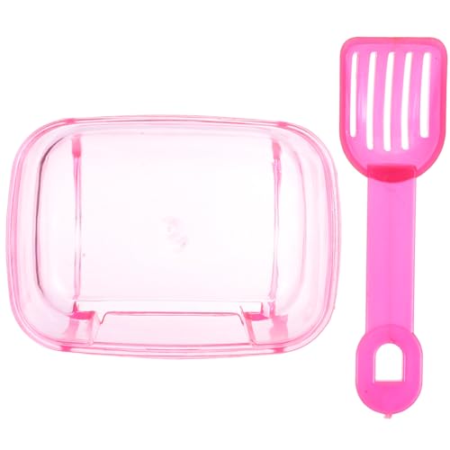 Happyyami 1stück Hamster-Badezimmer Aus Transparentem Praktisches Sandbad Für Kleine Haustiere Fördert Die Fellpflege Und Sorgt Für Spaß Beim Baden Für Hamster Und Andere Nager von Happyyami