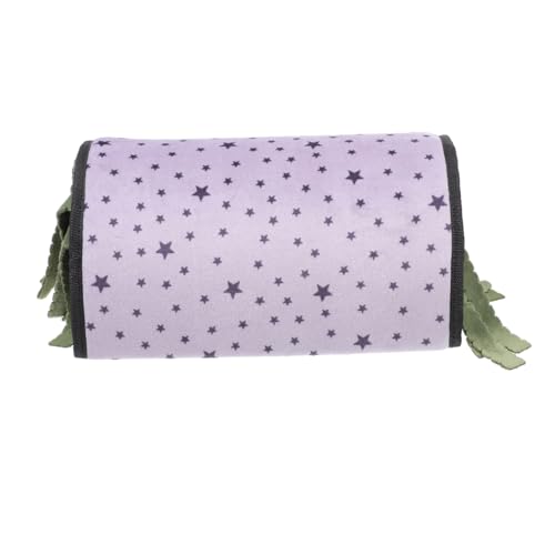 Happyyami 1stück Hamster Tunnel Nest Mit Fransen Kleintier Spielzeug Versteckplatz Für Hamster Meerschweinchen Und Kaninchen Bunte Druckmuster Multifunktional Für Spiel Und Ruhe Happyyami 1stück Hamster Tunnel Nest Mit Fransen Kleintier Spielzeug Versteckplatz Für Hamster Meerschweinchen Und Kaninchen Bunte Druckmuster Multifunktional Für Spiel Und Ruhe von Happyyami