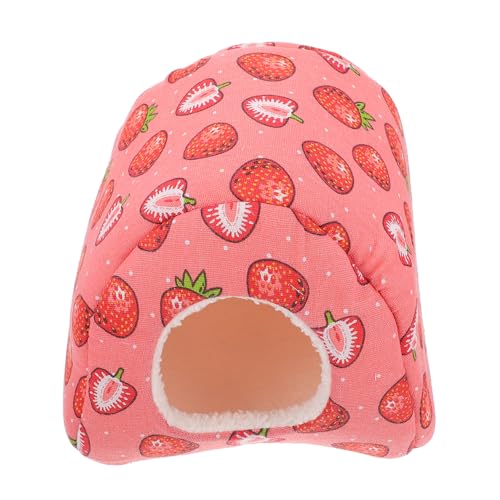 Happyyami 1stück Hamsterbett Haus Warmes Winternest Für Kleine Haustiere Komfortabler Und Geschützter Schlafplatz Für Hamster Und Igel Süßes Design Für Käfige Happyyami 1stück Hamsterbett Haus Warmes Winternest Für Kleine Haustiere Komfortabler Und Geschützter Schlafplatz Für Hamster Und Igel Süßes Design Für Käfige von Happyyami