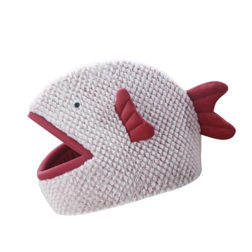 Happyyami Haustierzelt Fischform Katzennest Halbpackung Weich Bequem Robust Für Katzen Hunde Schweine Zufällige Farbe Happyyami Haustierzelt Fischform Katzennest Halbpackung Weich Bequem Robust Für Katzen Hunde Schweine Zufällige Farbe von Happyyami