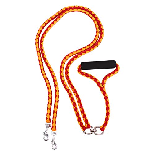 Happyyami 1Stk Haustierleine forstketten hundebedarf hundetraining Dog Accessories Hundehalsband und Leine Strickleinen für Hunde keilriemen Haustier-Handleine für Haustiere von Happyyami