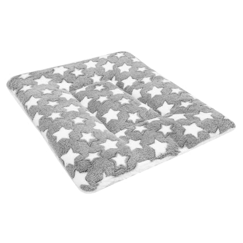Happyyami 1Stk Haustiermatte Animal Polster pet Heating pad Sofa Polster Dog mat Katze schlafmatte Hund Katze Welpe Kätzchen Decke katzenbett Bodenbelag für Haustiere Ruhekissen Flanell Grey Happyyami 1Stk Haustiermatte Animal Polster pet Heating pad Sofa Polster Dog mat Katze schlafmatte Hund Katze Welpe Kätzchen Decke katzenbett Bodenbelag für Haustiere Ruhekissen Flanell Grey von Happyyami