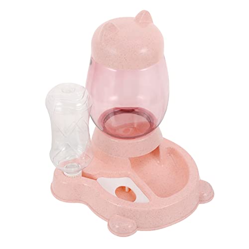 Happyyami Automatischer Wasserspender Für Haustiere Mit Napf Für Katzen Und Tiere Leicht Zu Reinigen Ideal Für Vielbeschäftigte von Happyyami