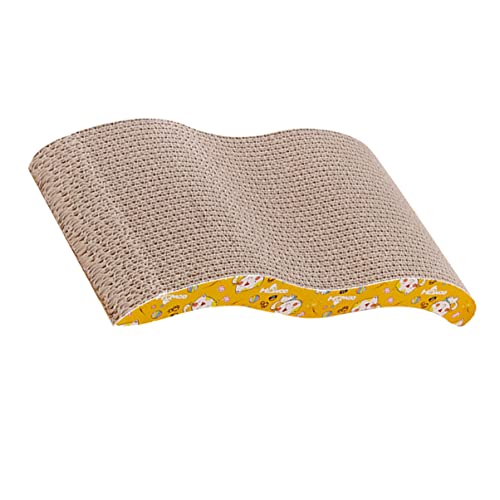 Happyyami Kratzbrett für Katzen 4 cm Hochdichtes Katzenspielzeug Kratzpad und Spielzeugpfosten Sicher für Das Spielen Von Katzen und Kätzchen Happyyami Kratzbrett für Katzen 4 cm Hochdichtes Katzenspielzeug Kratzpad und Spielzeugpfosten Sicher für Das Spielen Von Katzen und Kätzchen von Happyyami