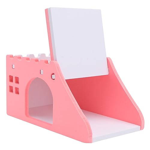 Happyyami 1stück Hamsterhaus Mit Treppe Aus Holz Gemütliches Schlafnest Für Kleine Haustiere Für Hamster Mäuse Und Andere Nager Aussichtsturm Für Spiel Und Erholung von Happyyami