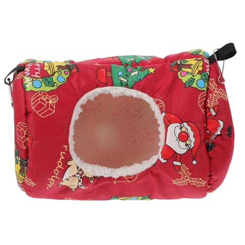 Happyyami 1stück Hamster Hängematte Warmes Nest Für Meerschweinchen Und Kleine Haustiere Für Winter Schlafbett Dekorativ Und Komfortabel Happyyami 1stück Hamster Hängematte Warmes Nest Für Meerschweinchen Und Kleine Haustiere Für Winter Schlafbett Dekorativ Und Komfortabel von Happyyami