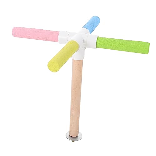 Happyyami 1stück Papagei Stehpol Für Vogelkäfige Multifunktionale Krallenpflege Für Sittiche Nymphensittiche Und Andere Vögel Aus Hochwertigem Holz Und Installieren Sicher Und Langlebig Happyyami 1stück Papagei Stehpol Für Vogelkäfige Multifunktionale Krallenpflege Für Sittiche Nymphensittiche Und Andere Vögel Aus Hochwertigem Holz Und Installieren Sicher Und Langlebig von Happyyami
