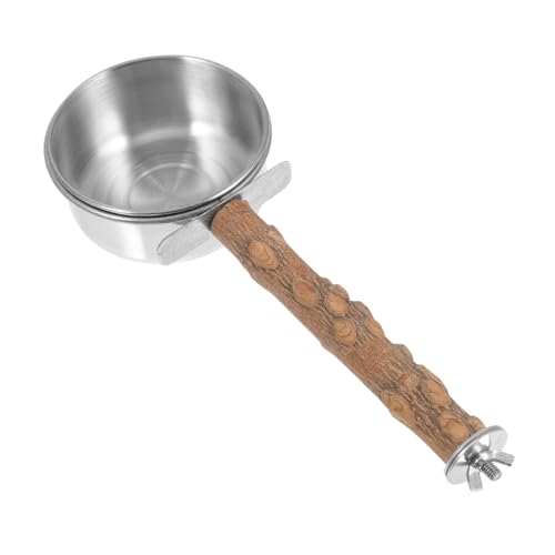 Happyyami 1stück Holz Papageienständer Mit Futterbox Futter Und Spielstand Für Papageien Klettern Und Spielen Für Kleine Und Mittelgroße Vögel Aus Natürlichem Holz Und Edelstahl Happyyami 1stück Holz Papageienständer Mit Futterbox Futter Und Spielstand Für Papageien Klettern Und Spielen Für Kleine Und Mittelgroße Vögel Aus Natürlichem Holz Und Edelstahl von Happyyami