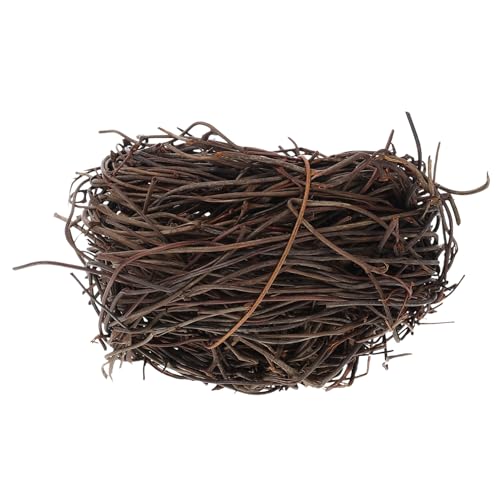 Happyyami 1Stk das Vogelnest künstlicher Zweig rustikales Vogelhaus handgewebtes Vogelnest haustierbedarf bastelsachen Exquisite Vogelnestverzierung lustige Vogelnestverzierung Plastik Brown Happyyami 1Stk das Vogelnest künstlicher Zweig rustikales Vogelhaus handgewebtes Vogelnest haustierbedarf bastelsachen Exquisite Vogelnestverzierung lustige Vogelnestverzierung Plastik Brown von Happyyami