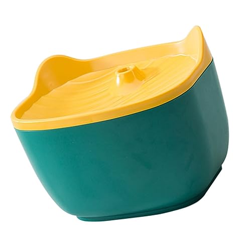 Happyyami 1Stk elektrischer wasserspender Kleiner Wasserspender für Hunde automatischer Wasserspender Haustier einwegrasierer Automatischer Wassernapf für Hunde Erdfarben von Happyyami