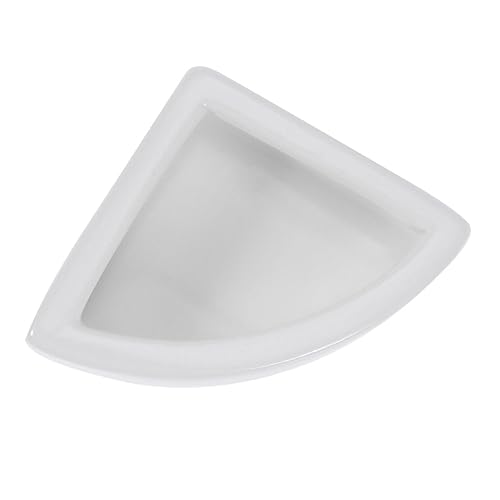 Happyyami 1stück Keramik Futternapf Für Reptilien Weiß Rutschfester Futter Und Wasserspeicher Für Schildkröten Eidechsen Frösche Und Fluchtverhinderer von Happyyami