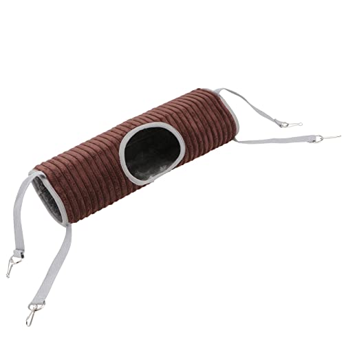 Happyyami 1stück Warmer Pet Hammock Für Kleintiere Weicher Schlafsack Aus Hochwertigem Für Winter Mit Tunnel-Design Für Mehr Privatsphäre Und Für Hamster Meerschweinchen Co von Happyyami