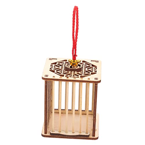 Happyyami Holzkäfig Für Insekten Tragbarer Zuchtkäfig Für Heuschrecken Leicht Und Atmungsaktiv Für Outdoor- Für Naturentdecker von Happyyami