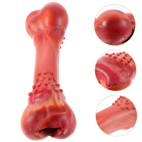 Happyyami 1stück Kreatives Hundespielzeug Aus Squeaky Kauknochen Für Hunde Stressabbauendes Und Zahnreinigendes Kauspielzeug Interaktives Bissspielzeug Für Welpen Und Erwachsene Hunde Happyyami 1stück Kreatives Hundespielzeug Aus Squeaky Kauknochen Für Hunde Stressabbauendes Und Zahnreinigendes Kauspielzeug Interaktives Bissspielzeug Für Welpen Und Erwachsene Hunde von Happyyami