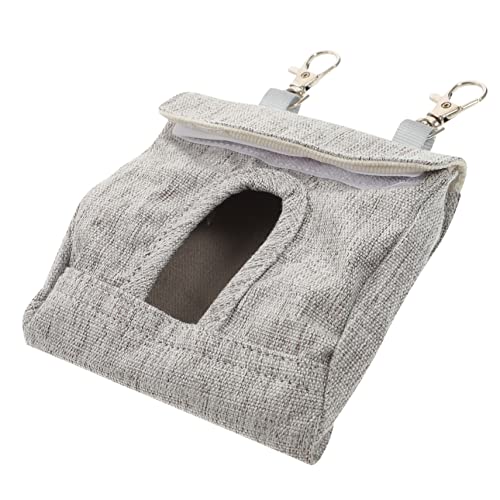 Happyyami 1stk Kleidersack Kaninchenfutter Für Käfige Haustier Kein Abfall-kaninchenfutter Futterspender Für Meerschweinchen Hängende Futtertröge Für Pferde Spielzeug Ziege Hase Stoff Coffee von Happyyami