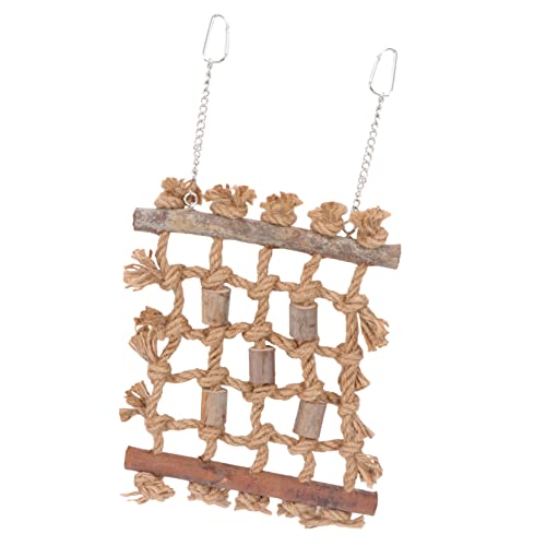 Happyyami Papagei Futtersuche Spielzeug Große Vogel Spielzeug Holz Beißen Klettern Spielzeug von Happyyami
