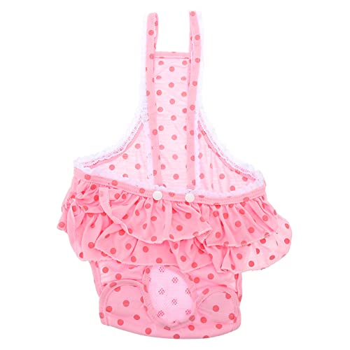 Happyyami 1stk Physiologische Hosen Für Haustiere Windeln Für Hunde Welpenwindeln Weiblich Hygienewindeln Für Hündinnen ädchenunterwäsche Rosa Hündchen Sanitärhosen Baumwolle Happyyami 1stk Physiologische Hosen Für Haustiere Windeln Für Hunde Welpenwindeln Weiblich Hygienewindeln Für Hündinnen ädchenunterwäsche Rosa Hündchen Sanitärhosen Baumwolle von Happyyami