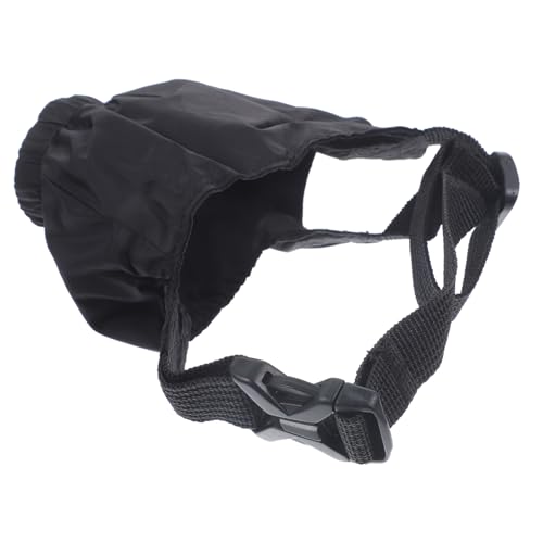 Happyyami 1pc Haustier Beruhigungsmaske Augenmaske für Hunde Tragbare Haustier Augenmaske Mehrzweck-hundeblinder Schwarz Haustier Auto Linderung von Happyyami