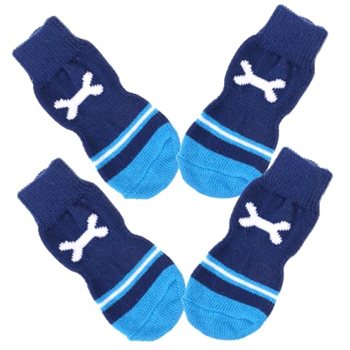 Happyyami 2 Paar Haustier socken Hund haustierstrümpfe Weihnachten Weihnachtskleidung für Haustiere Dog Socks atmungsaktiver Pfotenschutz Abriebfeste Baumwollsocken Baumwolle Navy Happyyami 2 Paar Haustier socken Hund haustierstrümpfe Weihnachten Weihnachtskleidung für Haustiere Dog Socks atmungsaktiver Pfotenschutz Abriebfeste Baumwollsocken Baumwolle Navy von Happyyami