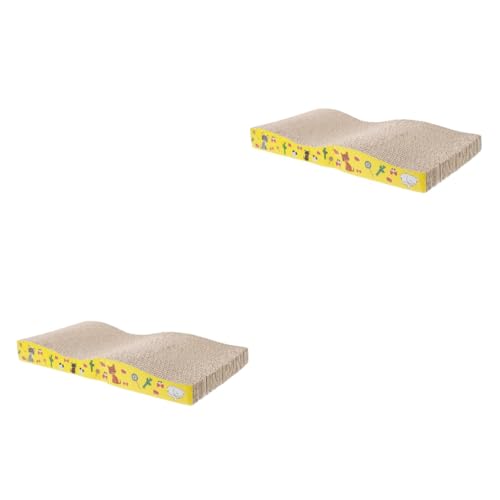 Happyyami 2 STK Haustier Katze Kratzbrett katzenkratzbretter catkratzer lustiges Kratzbrett Sisal-Katzen-Kratzunterlage Spielzeuge Kätzchen Kratzbrett Katzenspielzeug die Katze Katzenkratzer Happyyami 2 STK Haustier Katze Kratzbrett katzenkratzbretter catkratzer lustiges Kratzbrett Sisal-Katzen-Kratzunterlage Spielzeuge Kätzchen Kratzbrett Katzenspielzeug die Katze Katzenkratzer von Happyyami