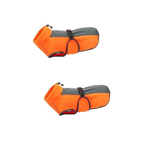 Happyyami 2 Stücke Wärme Stil in Jacke Haustier Reflektierende Hunde Herbst Regenmantel Pet Supplies Happyyami 2 Stücke Wärme Stil in Jacke Haustier Reflektierende Hunde Herbst Regenmantel Pet Supplies von Happyyami