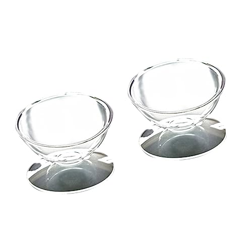 Happyyami 2 STK Hochtransparente Universalschüssel Erhöhte Hundenäpfe Serviertablett für Speisen pet Water Bowl pet Supplies hundefutternapf Schrägfutternapf für Haustiere Haustiernapf Acryl Happyyami 2 STK Hochtransparente Universalschüssel Erhöhte Hundenäpfe Serviertablett für Speisen pet Water Bowl pet Supplies hundefutternapf Schrägfutternapf für Haustiere Haustiernapf Acryl von Happyyami