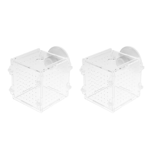 Happyyami 2 STK Inkubator Für Babyfische Große Aquarien Zubehör Für Aquarien Fischbrutkasten Tank Mit Deckel -Aquarium Zuchtbecken Für Schildkröten Fisch Tank Netz Fischbrutkäfig Happyyami 2 STK Inkubator Für Babyfische Große Aquarien Zubehör Für Aquarien Fischbrutkasten Tank Mit Deckel -Aquarium Zuchtbecken Für Schildkröten Fisch Tank Netz Fischbrutkäfig von Happyyami