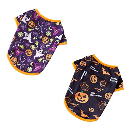 Happyyami 2 STK Kleidung Für Haustiere Halloween-hundepullover Hundenapf Hund Halloween-Outfit Hund Löwenmähne Kostü Chihuahua-Halloween Hundepflegeset Hundeperücke Hundebürste Baumwolle Happyyami 2 STK Kleidung Für Haustiere Halloween-hundepullover Hundenapf Hund Halloween-Outfit Hund Löwenmähne Kostü Chihuahua-Halloween Hundepflegeset Hundeperücke Hundebürste Baumwolle von Happyyami
