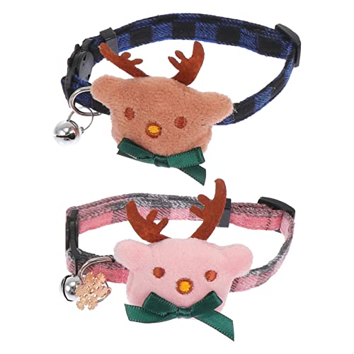 Happyyami 2 STK bandfeile schienbeinschoner Tape bandalette Schleife seidenbänder Hund für Katze und -Tracker Welpe weihnachtsdeko Halsring für Haustiere Baumwolle Blue Happyyami 2 STK bandfeile schienbeinschoner Tape bandalette Schleife seidenbänder Hund für Katze und -Tracker Welpe weihnachtsdeko Halsring für Haustiere Baumwolle Blue von Happyyami