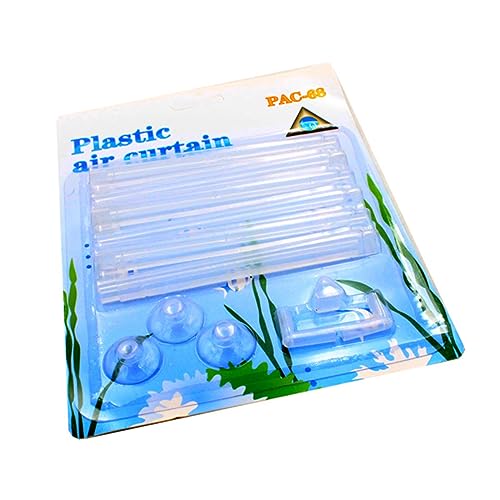 Happyyami 2sätze Transparente Luftblasenstreifen Für Aquarien Mit Saugfuß Pro Optimaler Sauerstoffgehalt Für Fische Und Pflanzen von Happyyami