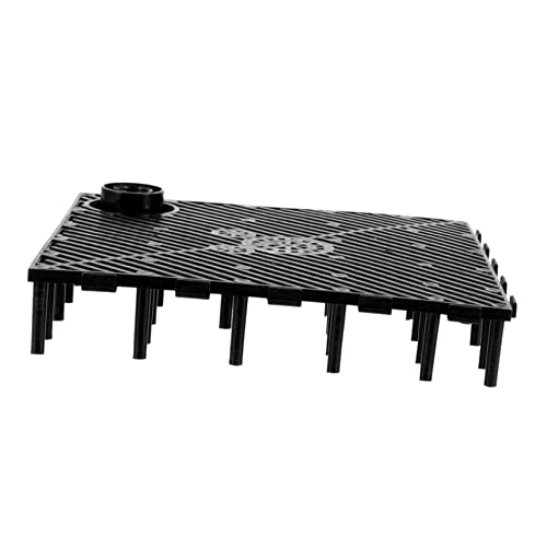 Happyyami 2 Sätze Bodenfilter für Aquarien Plastiksieb Filterschale für Aquarienkisten Aquarium-Filterplatte Fischteiler für Aquarium Aquarienteiler Aquarien-Isolationsplatte Netz Teilung von Happyyami