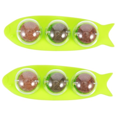 Happyyami 2 Sätze Katzenminze Spielzeug Silberkugeln für Katzen Silberne Kugel Spielzeuge Twerking-Spielzeug verschleißfester Cat-Nip-Ball Abriebfeste Katzenminze die Katze Katzenminze Bälle Happyyami 2 Sätze Katzenminze Spielzeug Silberkugeln für Katzen Silberne Kugel Spielzeuge Twerking-Spielzeug verschleißfester Cat-Nip-Ball Abriebfeste Katzenminze die Katze Katzenminze Bälle von Happyyami