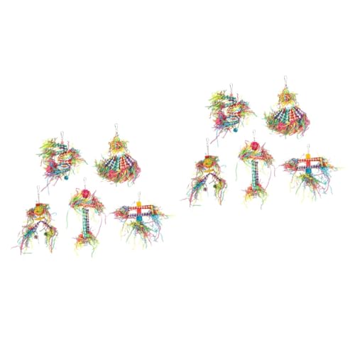 Happyyami 2 Sätze Papagei Spielzeug Vogelbiss-Spielzeug Beißspielzeug Spielzeug Für Haustiere Hängender Vogel Haustierkäfig Hängendes Spielzeug Backenzahn- Nymphensittich Hölzern Happyyami 2 Sätze Papagei Spielzeug Vogelbiss-Spielzeug Beißspielzeug Spielzeug Für Haustiere Hängender Vogel Haustierkäfig Hängendes Spielzeug Backenzahn- Nymphensittich Hölzern von Happyyami