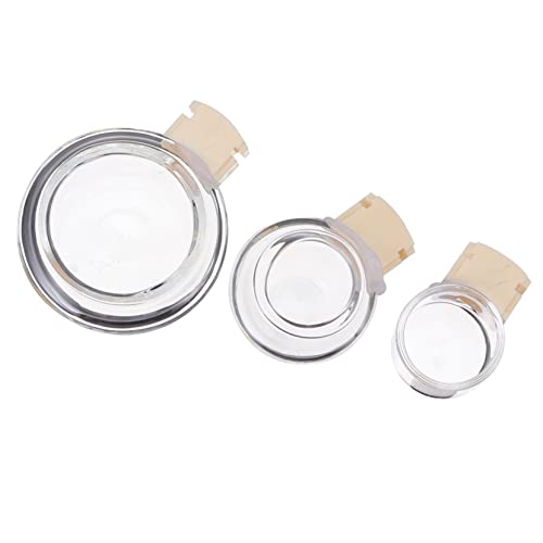 Happyyami 2sätze Teiliges Für Vogelfutter Und Wasser Transparente Futter Und Trinkschalen Einfache Installation Für Vogelkäfig-zubehör Praktisch Für Sittiche Nymphensittiche Und Andere von Happyyami