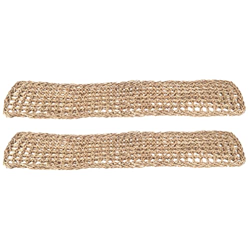 Happyyami Seegras Matten Reptil Eidechsen Hängematten Haustier Liege 75x18cm 2pcs Reptil Hängematten Set von Happyyami
