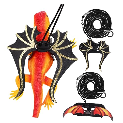 Happyyami 2stücke Eidechsenleine Für Kleine Haustiere Verstellbar Geeignet Für Bartagamen Und Geckos Outdoor-Reptilien-Leine Langlebig Happyyami 2stücke Eidechsenleine Für Kleine Haustiere Verstellbar Geeignet Für Bartagamen Und Geckos Outdoor-Reptilien-Leine Langlebig von Happyyami