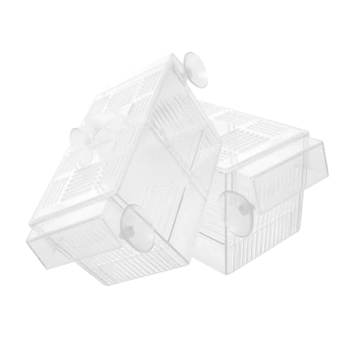 Happyyami Saugnapf Für Aquariumteiler Aquarien Zuchtboxen Für Fischbrut Inkubator Mit Saugnäpfen Für Sicheren Halt Im Aquarium Wasseraufbereiter Aquarium von Happyyami