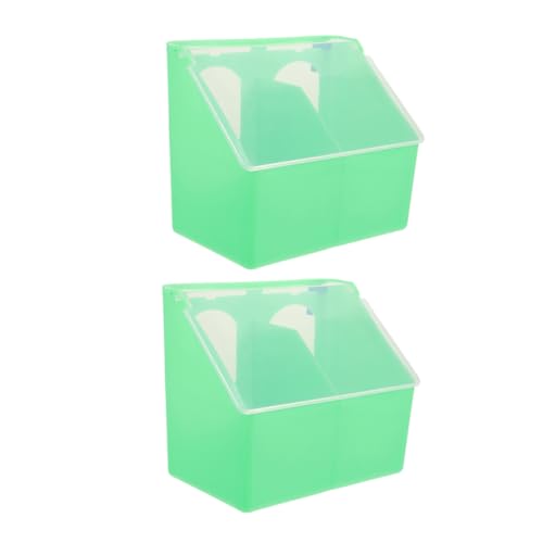 Happyyami Integrierter Taubenfutterspender 2 Stück Hängebox Mit Löchern Futter- Und Wassernapf Für Papageien Wachteln Und Käfige Happyyami Integrierter Taubenfutterspender 2 Stück Hängebox Mit Löchern Futter- Und Wassernapf Für Papageien Wachteln Und Käfige von Happyyami