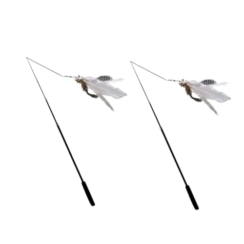 Happyyami Katzenspielzeug-Set 2-teilig Teleskop-angelrute für Katzen 1 8 m Kohlefaser Neugier Der Katze Spiel und Bewegung Happyyami Katzenspielzeug-Set 2-teilig Teleskop-angelrute für Katzen 1 8 m Kohlefaser Neugier Der Katze Spiel und Bewegung von Happyyami