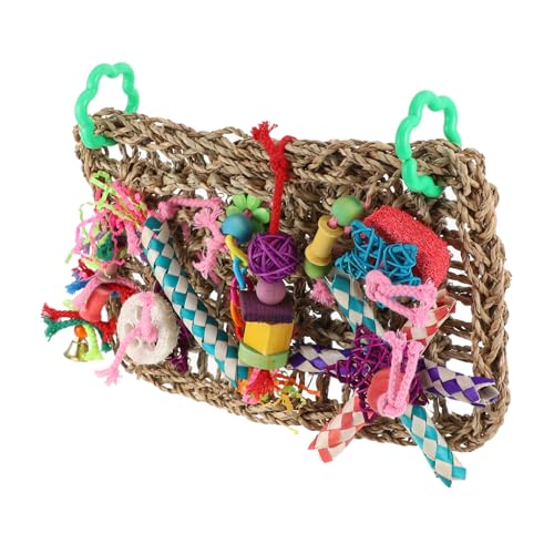 Happyyami 2 Stück Papageien Kletternetz Papageien Kauspielzeug Vogel Kletternetz Hängende Vögel Spielzeug Zum Aufhängen Futtersuche Wand Papageienkäfig Zubehör Bissfestigkeit Happyyami 2 Stück Papageien Kletternetz Papageien Kauspielzeug Vogel Kletternetz Hängende Vögel Spielzeug Zum Aufhängen Futtersuche Wand Papageienkäfig Zubehör Bissfestigkeit von Happyyami