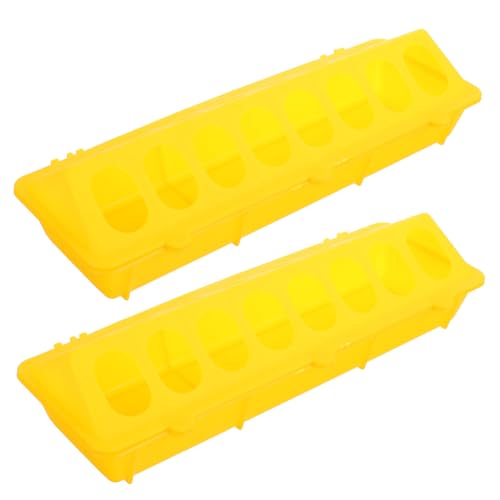 Happyyami 2 Stück Tauben Futtertröge aus Robustem Kunststoff rutschfest Verschüttsicher Großer Vogel Futterspender für Geflügelhaltung und Taubenfütterung Leicht zu Reinigen Happyyami 2 Stück Tauben Futtertröge aus Robustem Kunststoff rutschfest Verschüttsicher Großer Vogel Futterspender für Geflügelhaltung und Taubenfütterung Leicht zu Reinigen von Happyyami