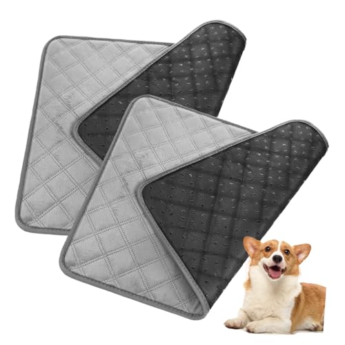 Happyyami 2stücke Waschbare Hundetraining Unterlagen Hochabsorbierende rutschfeste Hygieneunterlagen Für Welpen Für Zuhause Und Transportboxen Happyyami 2stücke Waschbare Hundetraining Unterlagen Hochabsorbierende rutschfeste Hygieneunterlagen Für Welpen Für Zuhause Und Transportboxen von Happyyami