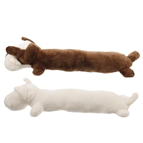 Happyyami 2stücke Plüsch-dackel Spielzeug Für Hunde Interaktives Kauspielzeug Für Zahnpflege Kuscheliges Beißspielzeug Für Kleine Und Mittlere Hunde Squeaky Und Langlebig von Happyyami