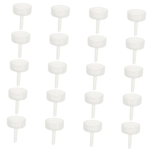 Happyyami 20stücke Brine Shrimp Incubator Caps DIY Eier-inkubator Für Garnelen Kompatibel Mit Getränkeflaschen Einfach Zu Reinigen Leicht Und Tragbar Für Aquarien von Happyyami