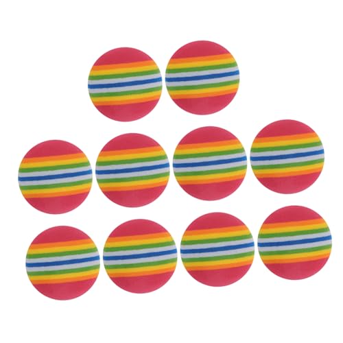 Happyyami 20 STK Eva Regenbogenball interaktives Spielzeug Kitten Spielzeug Kätzchen Spielzeug Spielset im Freien Spielzeug für Kätzchen Spielzeuge die Katze Regenbogenkugel Hüpfender Ball Happyyami 20 STK Eva Regenbogenball interaktives Spielzeug Kitten Spielzeug Kätzchen Spielzeug Spielset im Freien Spielzeug für Kätzchen Spielzeuge die Katze Regenbogenkugel Hüpfender Ball von Happyyami