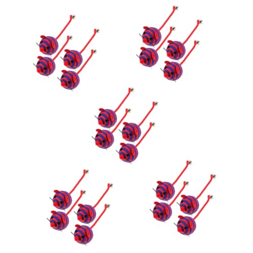 Happyyami 20 STK Kätzchen Kauspielzeug Mit Katzenminze gefülltes Katzenspielzeug Beißspielzeug für Katzen Spielzeuge Katzenminze Mäuse Spielzeug kleines Katzenspielzeug Haustier Katze Happyyami 20 STK Kätzchen Kauspielzeug Mit Katzenminze gefülltes Katzenspielzeug Beißspielzeug für Katzen Spielzeuge Katzenminze Mäuse Spielzeug kleines Katzenspielzeug Haustier Katze von Happyyami