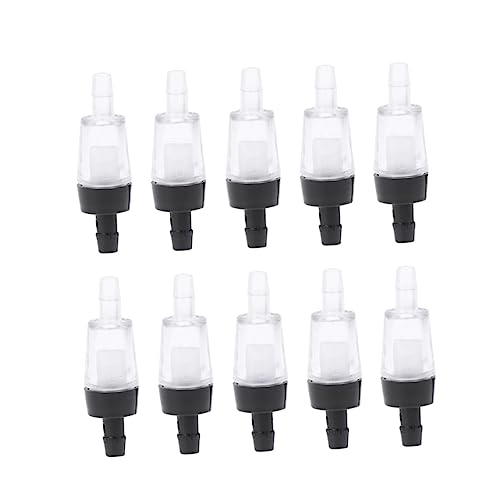 Happyyami 20stücke Aquarium-Luft-rückschlagventil Kunststoff Für Fischtank Und Luftpumpe Schwarz von Happyyami