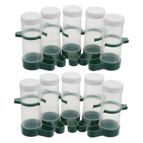 Happyyami Käfig-vogelfutterspender Automatischer Wasserspender Finkenfutterspender Für Papageien Taubenwasserspender Für Sittiche von Happyyami