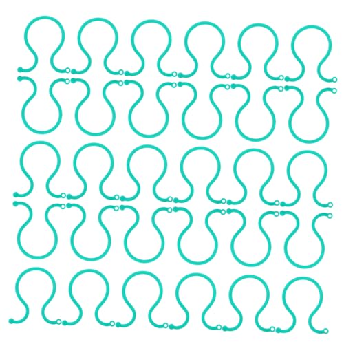 Happyyami 200St Stützpflanzenklammern Weinstiel-Clips Wandreben Clips Stützclip Wandrebenhalter Stängelclips Pflanzenhalter blumenklammer Kletterpflanzen-Clip Blumenrebenklemme Sport Green von Happyyami